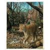 Image 1 : JAN STANDER: Leopard of Chizaria Oil on Canvas Painting