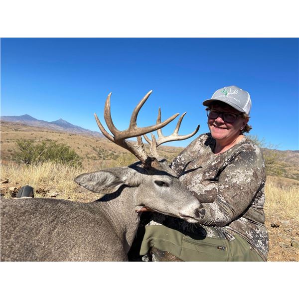 DIAMOND OUTFITTERS: 5-Day Coues Deer Hunt for Two Hunters with Free Mountain Lion Bonus in Arizona
