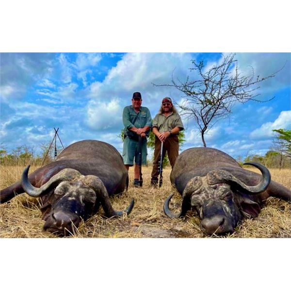 GAME TRAKERS AFRICA: 7 day Cape Buffalo and Plains Game Safari for Two Hunters in the famed Selous G