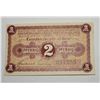 Image 1 : 30)  GERMAN UNCIRCULATED 2 PFENNING BANKNOTE FROM