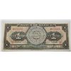 Image 1 : 36)  MEXICAN 1954 1 PESO BANKNOTE.