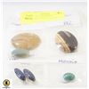 Image 1 : MIX LOT CUT POLISHED GEMSTONES FROM