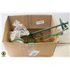 Image 2 : 44)  COATED STAKE AND APPROX 14' X2 PET OUTSIDE