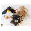 Image 1 : 3 VERY FIRST TEENY BEANIE BABIES