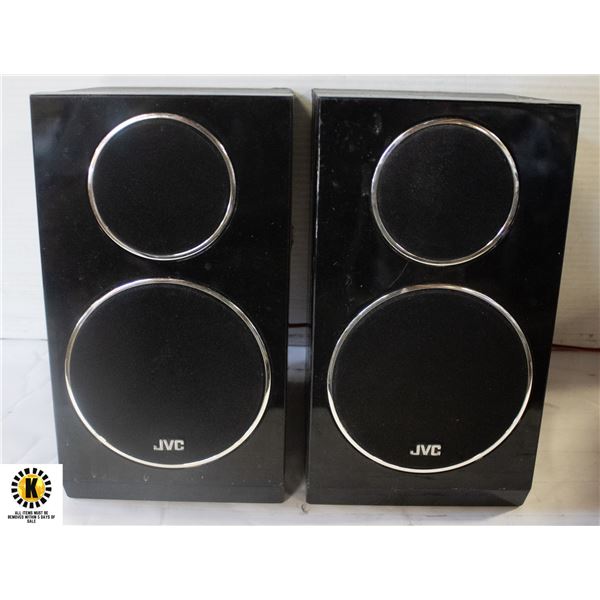 PAIR OF JVC SPEAKERS