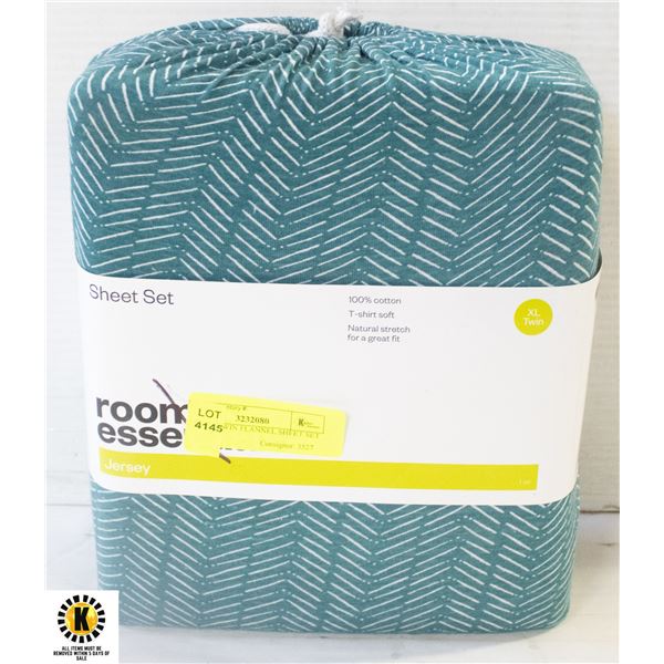 NEW XL TWIN FLANNEL SHEET SET