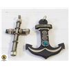Image 1 : PAIR OF MENS RUSTIOC CROSSES