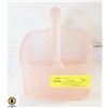 Image 1 : VINTAGE HAND BLOWN GLASS BASKET BY TWOS COMPANY