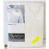 Image 1 : LINECORP JACKARD WHITE TABLECLOTH 60 X 84 INCHES
