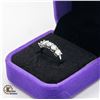 Image 2 : #1030-1.00 CT TW WITH 5 ROUND BRILLIANT CUT
