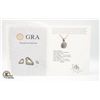 Image 2 : #1037-1.00 CT GRA CERTIFIED ROUND BRILLIANT CUT