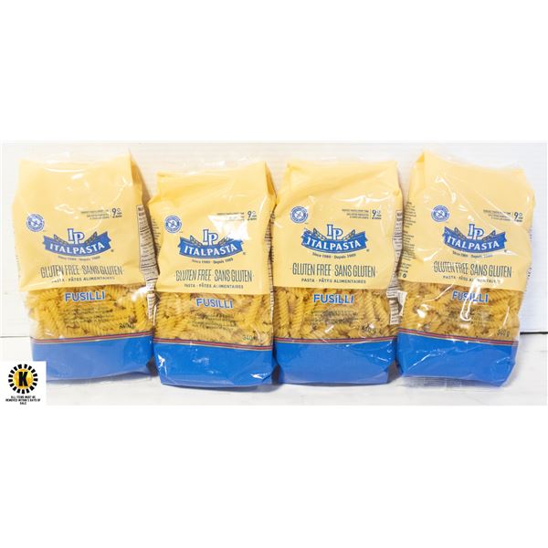 FOUR BAGS OF GLUTEN-FREE PASTA