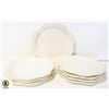 Image 1 : BOX WITH 8 NEW OCTAGONAL SERVING PLATES