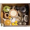 Image 1 : BOX OF CATTLES NEW SMALL PLATES