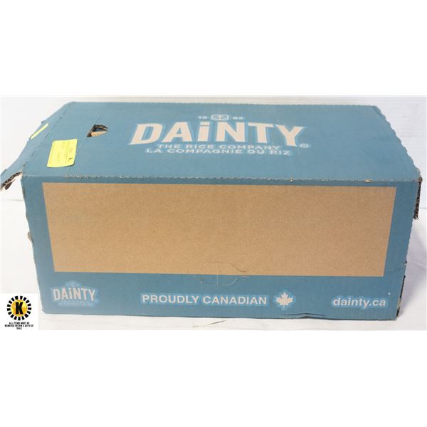 CASE OF 10 BAGS OF DAINTY BASMATI RICE