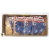 Image 1 : 4 PR OF SIZE 5-6 CHILD TORONTO BLUE JAYS SLIPPERS