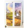Image 1 : 2 PRAIRIE ART PRINTS BY C TASCH 1999. 14" X 5"