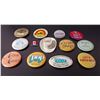 Image 2 : LOT OF 10, 1980'S VINTAGE PINBACK BUTTONS