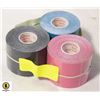 Image 1 : LOT OF 3 KINESIOLOGY TAPE