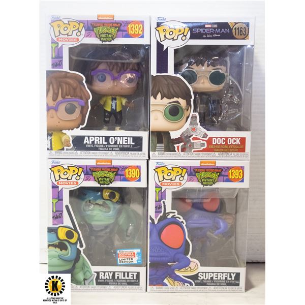 FUNKO POP: TMNT AND MARVEL - APRIL ONEIL, RAY