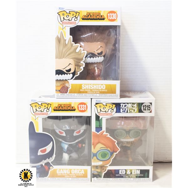 FUNKO POP: MY HERO ACADEMIA AND COWBOY BEBOP -
