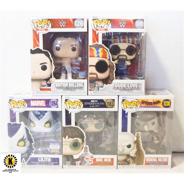 FUNKO POP: MARVEL DOC OCK, MEDIEVAL VULTURE,