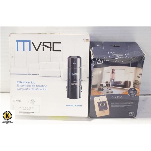 FLAT WITH ELECTROLUX VACUUM BAG AND MVAC