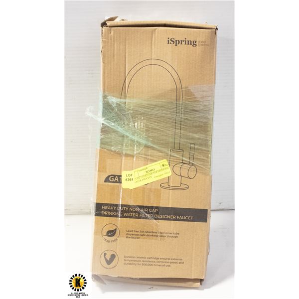 SET OF 2 COUNTER TOP DRINKING WATER FAUCETS
