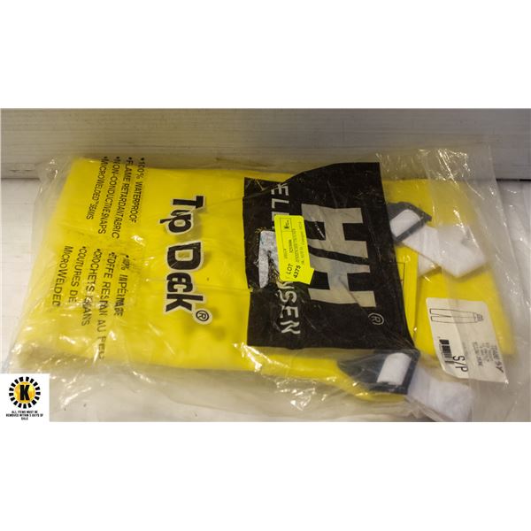 HELLY HENSEN BIB TROUSER (YELLOW, SIZE S)