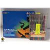Image 1 : SOFT PASTEL FOR ARTISTS 24 COLORS + SMDLLIES GEL