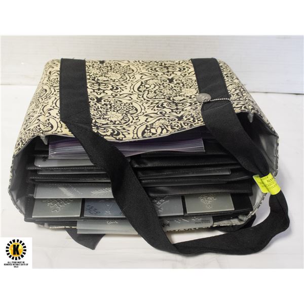 BAG WITH LARGE VOLUME OF SIZZIX & CUTTLEBUG