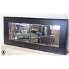 Image 1 : ENTRY MIRROR WITH HOOKS 14 X 30