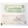 Image 2 : $1 AND $2 CANADA BILLS