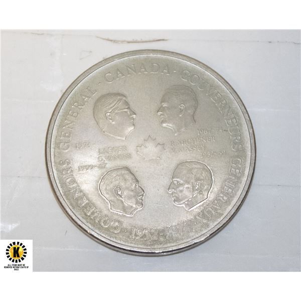 1952-1977 CANADA GOVERNORS GENERAL 25 YEAR