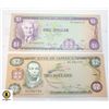 Image 1 : 1986 JAMAICA $1 - $2 NOTES