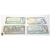 Image 1 : 4 DIFFERENT CANADA $1 BILLS