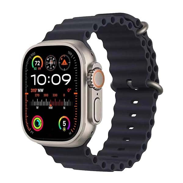 LG68 ULTRA 2 SMART WATCH WITH METAL & TWO SILICONE