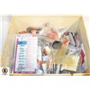 Image 1 : LARGE CRAFT BOX FULL OF VARIOUS RUBBER STAMPS &