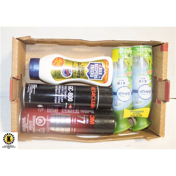 FLAT OF NEW HOUSHOLD PRODUCTS