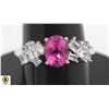 Image 1 : #39-PINK TOPAZ RING SIZE 7
