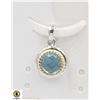 Image 1 : #34-SKY BLUE TOPAZ PENDANT