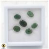 Image 1 : #1-UNHEATED GREEN EMERALD GEMSTONE 5.78 ct