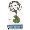 Image 1 : BC JADE DRAGON ADJUSTABLE CORD NECKLACE
