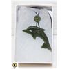 Image 1 : BC JADE DOLPHIN ADJUSTABLE CORD NECKLACE
