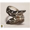 Image 1 : LEAF RING .925 SILVER SIZE 8 1/4