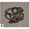 Image 1 : FLOWER RING .925 SILVER SIZE 8