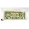 Image 2 : 1957 USA $1 DOLLAR SILVER CERTIFICATE BANK NOTE