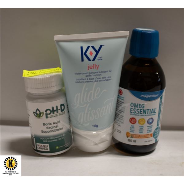 NEW 3 SEALED BOTTLES PHD FEMININE HEALTH,