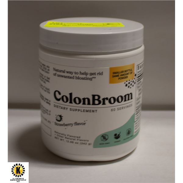 NEW SEALED COLON BROOM DIETARY