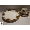 Image 1 : ROYAL ALBERT OLD COUNTRY ROSE DISHES & ONE TEACUP